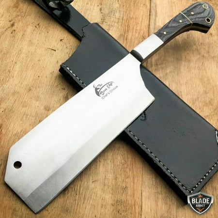 

12 MEAT CLEAVER CHEF BUTCHER KNIFE Stainless Steel Chopper Full Tang Kitchen
