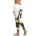 thumbnail image 4 of Calvin And Hobbes Women's Yoga Pants Elastic Yoga Capris Workout Leggings High Waist Trousers for Running, Daily Wear M, 4 of 8