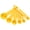 Yellow, variant on THLKIF 6 Pcs Silicone Measuring Spoons Cups Teaspoon Tablespoon with Hang Hole Stackable Teaspoons Colorful Kitchen Measuring Cups Spoons for Cooking Coffee Spices, 5 Sizes