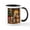 White/Black Inside, variant on CafePress - Adorable Yorkshire Terrier Yorke Christmas Mugs - 11 oz Ceramic Mug - Novelty Coffee Tea Cup