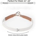 thumbnail image 5 of 4 Pack Ladies Elastic Elastic Waistband ,women Skinny Belt For Dresses Retro Stretch Ladies Waist Belt, 5 of 5