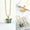 Gold/Green, variant on Crystal Butterfly Cremation Pendant Keepsake Urn Necklace For Ashes mini urns for memorial