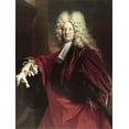 thumbnail image 2 of Largilliere, Nicolas de 25x32 Black Ornate Wood Framed with Double Matting Museum Art Print Titled - Portrait of An Alderman, 2 of 4