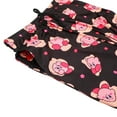 thumbnail image 2 of Kirby Character Print Men’s Black Sleep Pants, Black, Large, 2 of 3