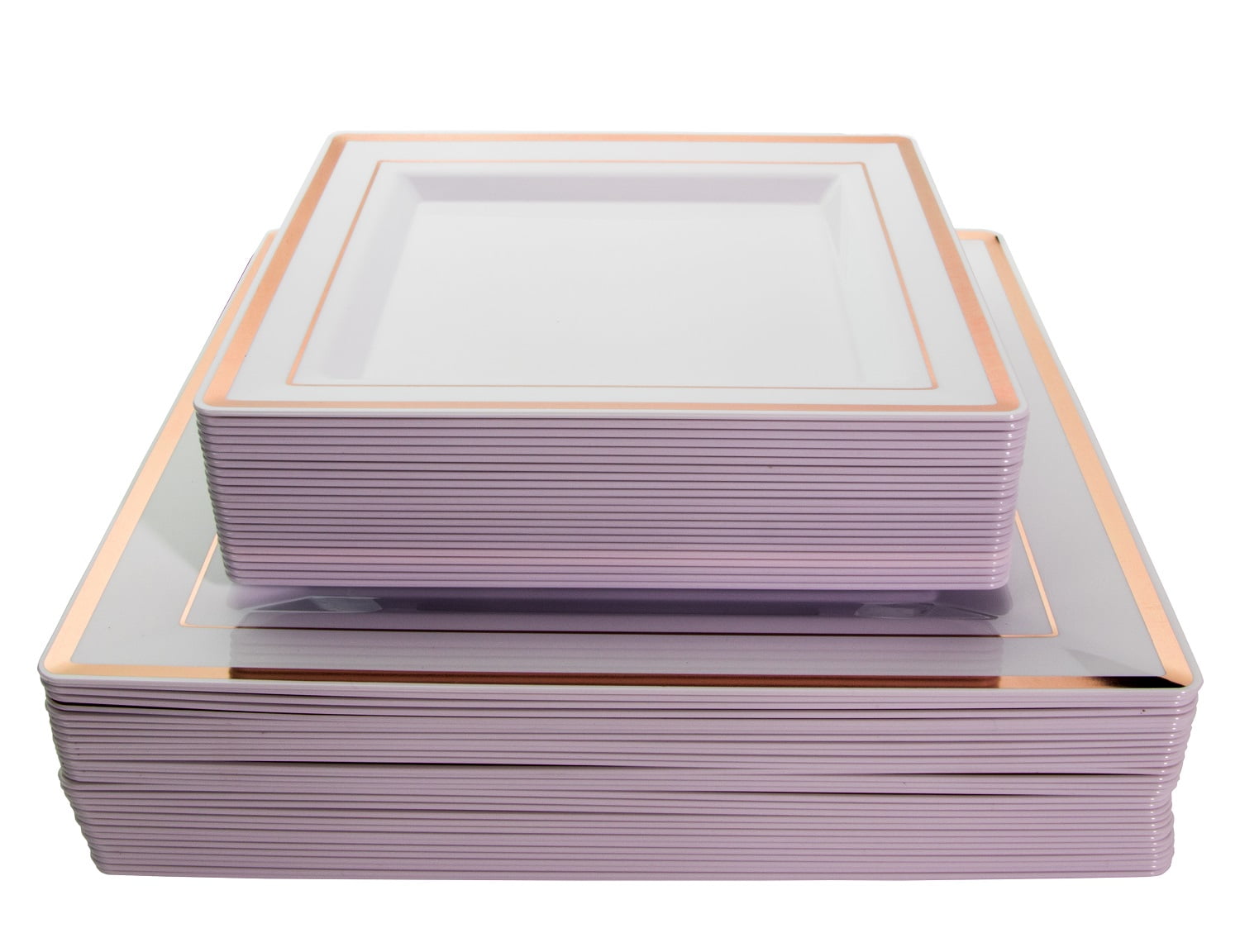 square disposable plates