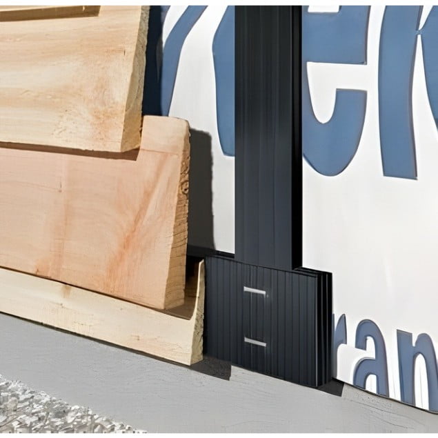 Cor-A-Vent SV-5 Rainscreen Siding Vent (4' Long Sections with 15 Pieces Per Box)