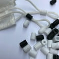 thumbnail image 3 of 100Pcs Cord Lock Toggles for Drawstrings Elastic Cord Adjuster Non Slip Stopper Elastic Adjustment Buckle Soft Plastic Accessories, 3 of 8