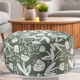 thumbnail image 2 of Outdoor Inflatable Pouf Charm Moss Green, 2 of 3