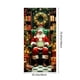 thumbnail image 3 of Seyotauo Merry Christmas Door Cover 72 x 35 Inch Xmas Tree Santa Snowman Fireplace Printed Door Hanging Cover Large Banner Background for Front Porch Outdoor Sign Holiday Party Decorations, 3 of 6