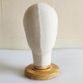 thumbnail image 3 of Xingzhi Support de Chapeau Mannequin en Toile pour Fabrication de Perruques Modèle 01, 3 of 9