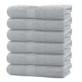 thumbnail image 5 of Dan River Washcloth for Face 12 pack Soft Absorbent and Quick Drying Durable Cotton Face Towel - Silver, 5 of 8