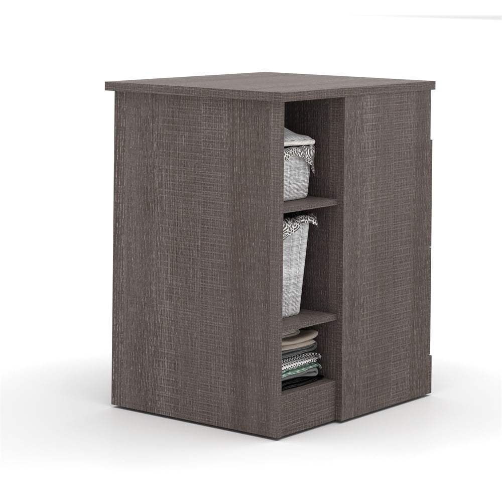 Storage Island in Bark Gray