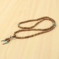 thumbnail image 4 of NEW 108 Sandalwood Buddhist Buddha Meditation Prayer Bead Bracelet Necklace, 4 of 7
