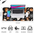 thumbnail image 5 of Long Mouse Pads for Desk,Halloween Ghosts and Spooky Elements Desk Mats on Top Of Desks, Desk Mouse Pad Extra Large with 3mm Non-Slip Base and Stitched Edge for Gaming,Office,Work,Home 35.4"x15.7", 5 of 6