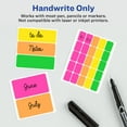 thumbnail image 3 of Avery Removable Color Coding Labels, 1" x 3", Neon, 72 Count, 3 of 5