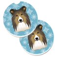 thumbnail image 1 of Ensemble de Sous-Verres de Voiture Porte-Gobelets Snowflake, 1 of 1