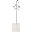thumbnail image 1 of Luzkey 6xTranslucent Cube base card memo photo clips holder music notation wire clip, 1 of 6