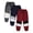 Red, variant on Toddler Boys Clothes Boys Pants Toddler Kids Boys Sweatpants 3 Pack Elastic Waist Joggers Color-blocked Pants 2T 3T 4T 5T Size 6 7 Black Gray Brown