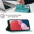 thumbnail image 3 of Allytech for Samsung Galaxy A13 5G Crossbody Case, Wallet Purse Handbag Case with Shoulder Strap Neck Strap Card Slots Pocket PU Leather Magnetic Flip Kickstand Cover for Galaxy A13 5G (2021), Green, 3 of 10