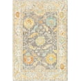 thumbnail image 2 of Mark&Day Outdoor Rugs, 9x12 Oak Park Traditional Indoor/Outdoor Butter Area Rug, Non Shedding Yellow Grey Brown Carpet for Patio, Porch, Deck, Bedroom, Living Room or Kitchen (8'10" x 12'), 2 of 5
