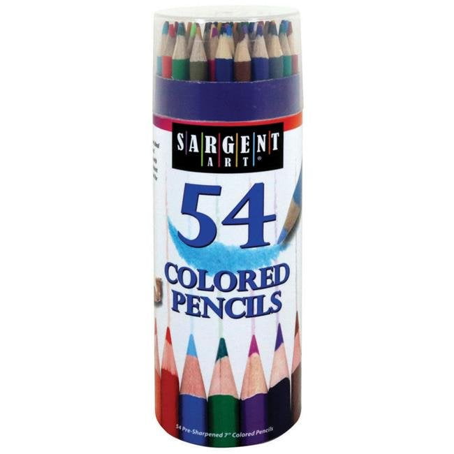 Sargent Art Round Non-Toxic Pencils, 54 Count
