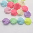 thumbnail image 3 of EOEMY 100 Pcs Mixed Pastel Color Acrylic Shell Beads 14mm Jewelry Making, 3 of 6