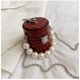 thumbnail image 3 of Mini bolso pequeño para mujer, nuevo bolso de verano popular con cadena de perlas, bolso cruzado de un solo hombro para mujer, gran oferta, envío gratuito, 3 of 5