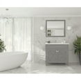 thumbnail image 2 of Laviva Wimbledon 36" Wood Cabinet with VIVA Stone Countertop in Gray/Matte White, 2 of 7