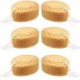 thumbnail image 1 of Esponja corporal de espuma de 6 piezas, esponja de baño exfoliante suave, esponja de ducha, depurador corporal para adultos y niños, suministros de limpieza corporal, 5,5 pulgadas Ormromra CZMR-ST204, 1 of 6