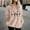 001 Pink, variant on Christmas Women's Sweatshirt Sherpa Fleece Hoodie Oversized Pullover Fuzzy Pajama Tops
