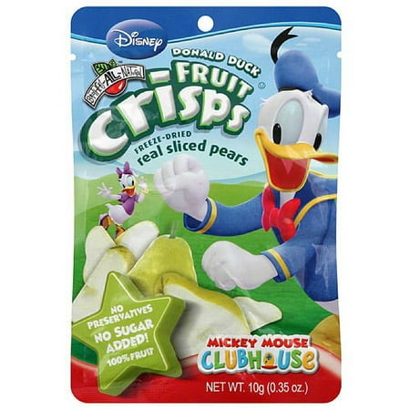 Brothers-All-Natural Fruit Crisps Freeze-Dried Real Sliced Pears, 0.35 oz, (Pack of 12)