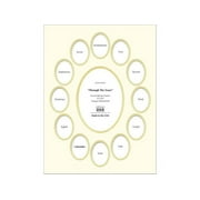 PA FRAMING B251 5-075-1216C ADF MAT DBL 12X16 THRUYEARS CRMCORE ANTWHITE GOLD B251/5-075-1216C