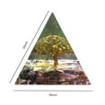 thumbnail image 4 of Adorno Curativo Energético FLhrweasw Con Resina Y Pirámide cristales, 4 of 9