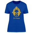 thumbnail image 1 of Im Happy Yoga Cat Tee Women's -Image by Shutterstock, 1 of 1