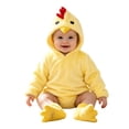 thumbnail image 5 of Baby Animal Outfit Long Sleeve Zipper Hooded Romper Toddler Chicken for Girls Winter Clothes Size 0-24 Months, 5 of 7