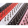 thumbnail image 4 of Dog Cat Collars with Bell and Buckle Soft Faux Leather and Adjustable for Girls Kitty, Puppy, Small Dogs, 4 of 6