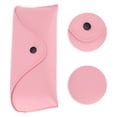thumbnail image 2 of Estuche para gafas con botón a presión Unique Bargains, almacenamiento portátil para gafas 6.89"x2.95"x1.77" Rosa, 2 of 3