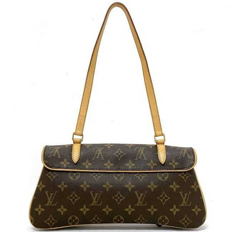 LV Louis Vuitton Women Leather Purse Waist Bag Single-Shoulder