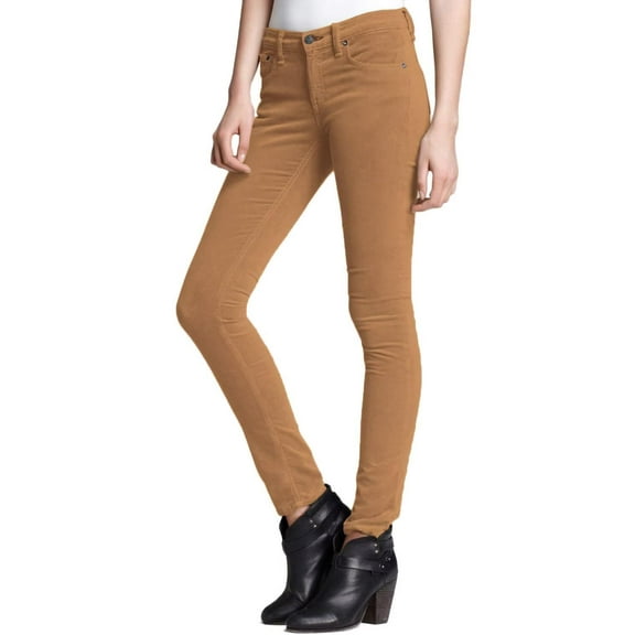 Hybrid & Company Wheat Corduroy Skinny Pants Women Size 11 P21950SK