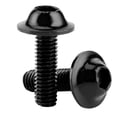 thumbnail image 3 of 10pcs Motorcycle Windshield Bolts Nut Washers Universal Motorbike Fairing Mounting KitBlack, 3 of 5