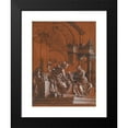thumbnail image 2 of Hans Holbein The Younger 11x14 Black Modern Framed Museum Art Print Titled - The Holy Family (1519), 2 of 5