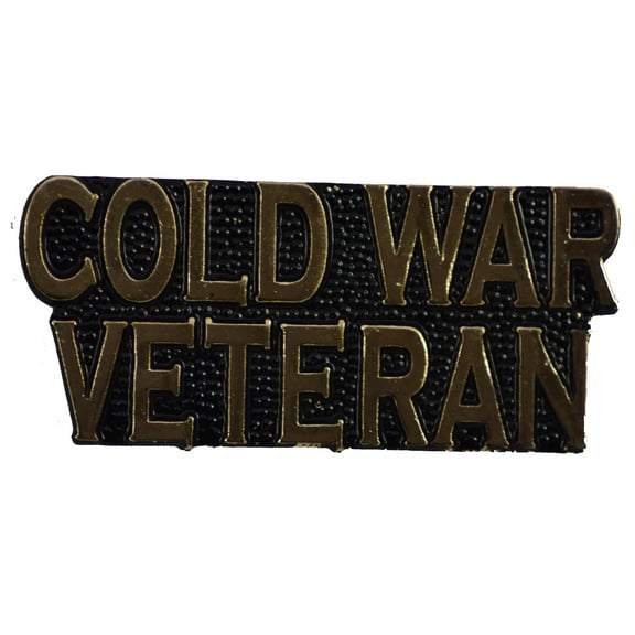 COLD WAR VETERAN HAT PIN