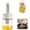 Off white, variant on Oil Dispenser with Silicone Brush, 2-in-1 Glass Oil Bottle for Kitchen Cooking & Grilling, Telescopic Basting Brush for BBQ, 150ml/5oz, Food Grade