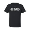 thumbnail image 2 of Wild Bobby Jesus the Way. The Truth. The Life Inspirational/Christian Men Graphic Tee, Black, Small, 2 of 5