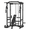 Black with Black Bench, variant on RitKeep M10 Power Rack for Home Gym, 1500LB Capacity Multi-Function Power Cage with Adjustable Cable Crossover & 11 Strength Training Attachments