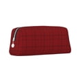thumbnail image 2 of Goofa Red Black Houndstooth Pattern Leather Pencil Case, Pencil Pouch, Pencil Bag, Pen Case, Pen Pouch, Pen Bag, Pencil Pouches, Pencil Bags,College Pencil Case, 2 of 7