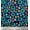 Dark Navy Blue, variant on Soimoi Black Cotton Voile Fabric Snowflake & Wreath Christmas Print Sewing Fabric Yard 42 Inch Wide