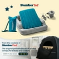 thumbnail image 4 of SlumberPod SlumberTot Inflatable Toddler Travel Mattress with Electric Air Pump, 4 of 9