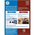 thumbnail image 2 of Paquete de 4 bombillas LED GE A19 8 W 800 lm 60 W Eqv 2CCT Color Select, 2 of 7