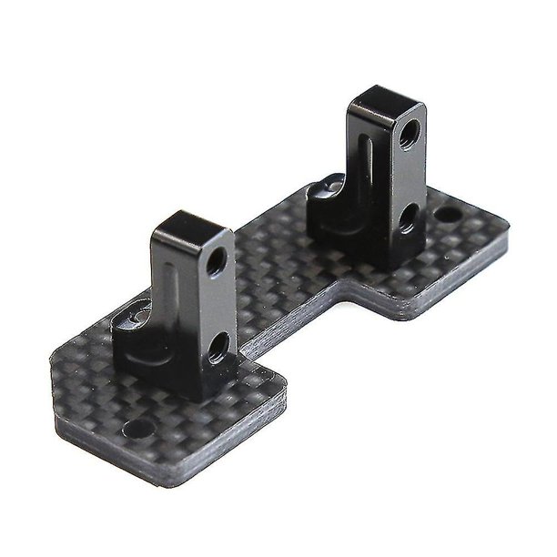 Soporte fijo servo del eje del soporte servo de la fibra de carbono para Axial Scx10